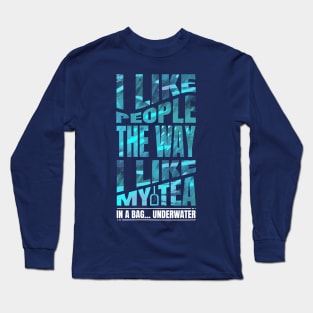 I like people Long Sleeve T-Shirt